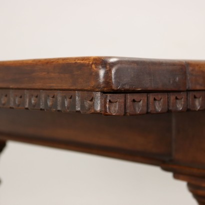 Table à Rocher Antique Noyer Italie XXe Siècle