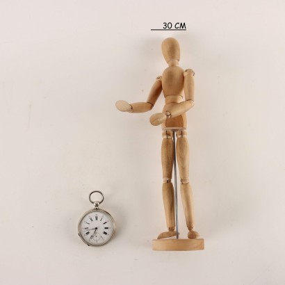 antiquariato, orologio, antiquariato orologio, orologio antico, orologio antico italiano, orologio di antiquariato, orologio neoclassico, orologio del 800, orologio a pendolo, orologio da parete,Orologio da Tasca in Argento