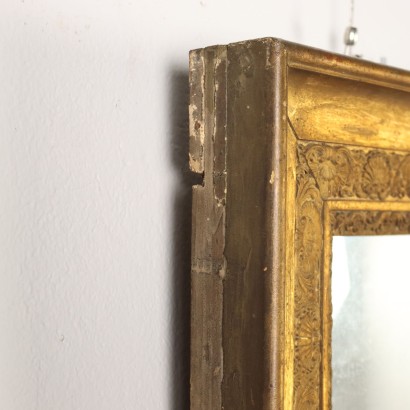 antiquariato, specchiera, antiquariato specchiera, specchiera antica, specchiera antica italiana, specchiera di antiquariato, specchiera neoclassica, specchiera del 800 - antiquariato, cornice, antiquariato cornice, cornice antica, cornice antica italiana, cornice di antiquariato, cornice neoclassico, cornice del 800,Specchiera in Legno e Pastiglia Dorati