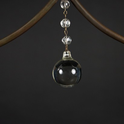 modernariato, modernariato di design, lampadario, lampadario modernariato, lampadario di modernariato, lampadario italiano, lampadario vintage, lampadario anni '60, lampadario design anni 60,Lampada Anni 40-50