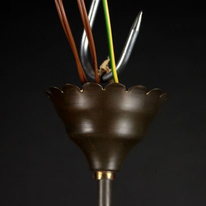 modernariato, modernariato di design, lampadario, lampadario modernariato, lampadario di modernariato, lampadario italiano, lampadario vintage, lampadario anni '60, lampadario design anni 60,Lampada Anni 40-50