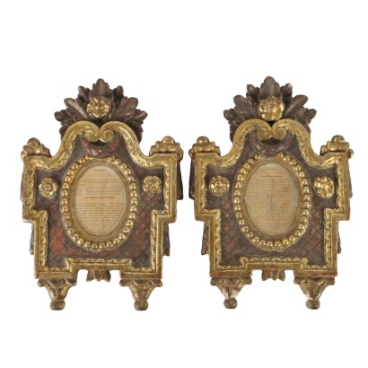 Pair of Neoclassical Cartaglorie