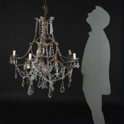 Kronleuchter Glas Italien XX Jhd