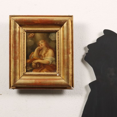 arte, arte italiana, pittura antica italiana,Dipinto con Maddalena Penitente ,Dipinto con Maddalena Penitente