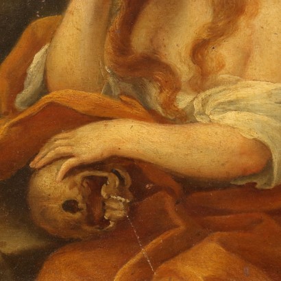 arte, arte italiana, pittura antica italiana,Dipinto con Maddalena Penitente ,Dipinto con Maddalena Penitente
