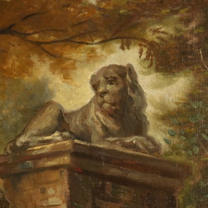 G. Aluffo Oil on Canvas Italy XIX-XX Century
