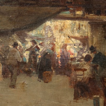 O. Ricciardi Huile sur Toile Italie 1933