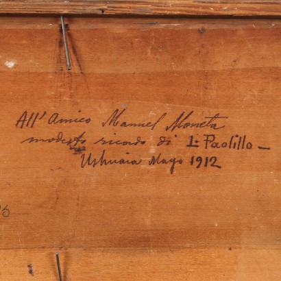 art, art italien, peinture italienne du XXe siècle, Peinture de Luigi Paolillo,Ushnaia Tierra del Fuego,Luigi Paolillo,Ushnaia Tierra del Fuego,Luigi Paolillo,Ushnaia Tierra del Fuego,Luigi Paolillo