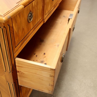 Commode Néoclassique Noyer Allemagne Fin du XVIIIe Siècle