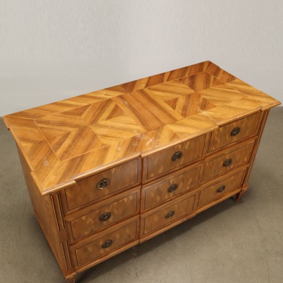 Commode Néoclassique Noyer Allemagne Fin du XVIIIe Siècle