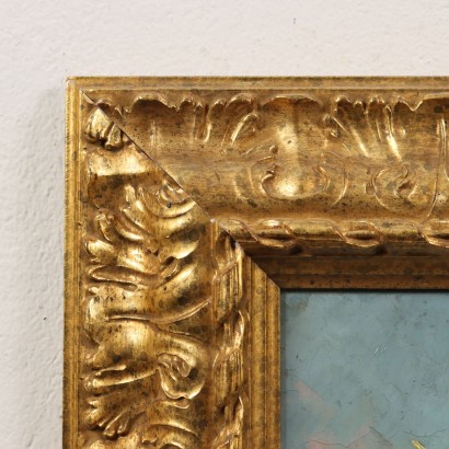 Kunst, italienische Kunst, italienische Malerei des 19. Jahrhunderts, Gemälde von Pierre-Paul Emiot, Mittelmeerblick, Pierre-Paul Emiot, Pierre-Paul Emiot