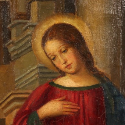 Kunst, italienische Kunst, italienische Malerei des 20. Jahrhunderts, Verkündigungsmalerei
