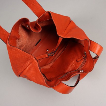 Coccinelle Tasche aus Leder Orange des XX Jhs
