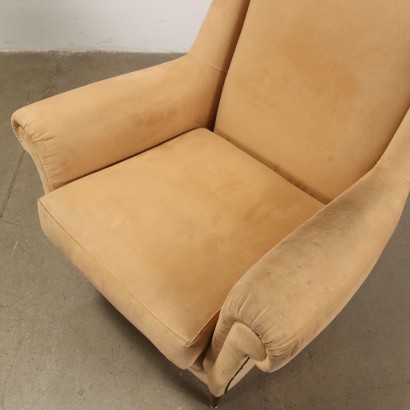 Paar Sessel Vintage Feder und Schaum der 1960er Jahre