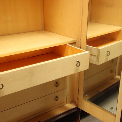 Kleiderschrank Teak Italien der 1960er Jahre
