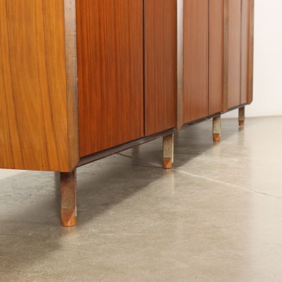 Kleiderschrank Teak Italien der 1960er Jahre