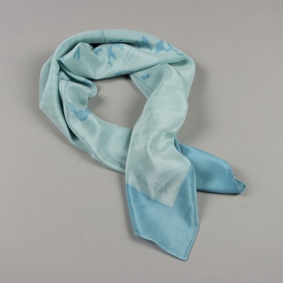 Vintage Krizia Scarf Silk Italy 1980s-1990s