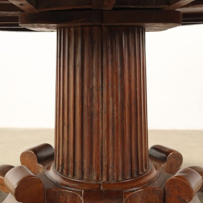 antiquariato, tavolo, antiquariato tavolo, tavolo antico, tavolo antico italiano, tavolo di antiquariato, tavolo neoclassica, tavolo del 800,Tavolo Circolare Carlo X
