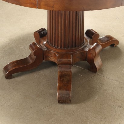 antiquariato, tavolo, antiquariato tavolo, tavolo antico, tavolo antico italiano, tavolo di antiquariato, tavolo neoclassica, tavolo del 800,Tavolo Circolare Carlo X
