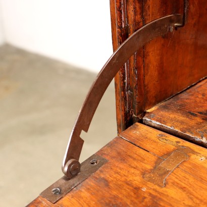 Antike Kommode Barock Walnuss Italien XVII-XVIII Jhd