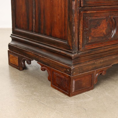 Antike Kommode Barock Walnuss Italien XVII-XVIII Jhd