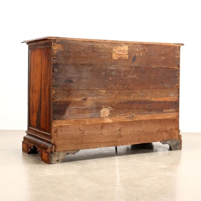 Antike Kommode Barock Walnuss Italien XVII-XVIII Jhd