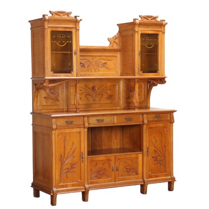 Anrichte Jugendstil Eiche Italien XIX-XX Jhd