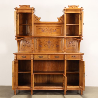 Anrichte Jugendstil Eiche Italien XIX-XX Jhd
