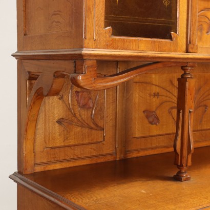 Anrichte Jugendstil Eiche Italien XIX-XX Jhd