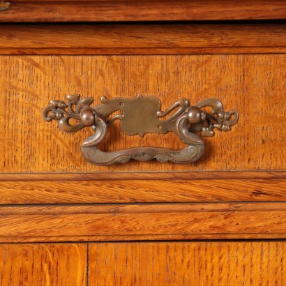 Anrichte Jugendstil Eiche Italien XIX-XX Jhd