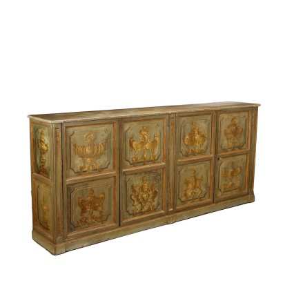 Großes Sideboard aus lackiertem Holz