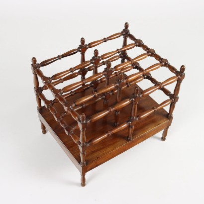 Magazine Rack Mahogany England XX Century