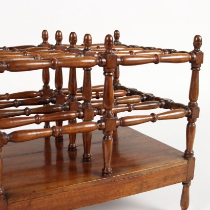 Magazine Rack Mahogany England XX Century