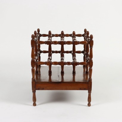 Magazine Rack Mahogany England XX Century