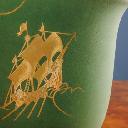 modernariato, modernariato di design, vaso, vaso modernariato, vaso di modernariato, vaso italiano, vaso vintage, vaso anni '60, vaso design anni 60,Vaso Giovanni Gariboldi ,Giovanni Gariboldi,Giovanni Gariboldi