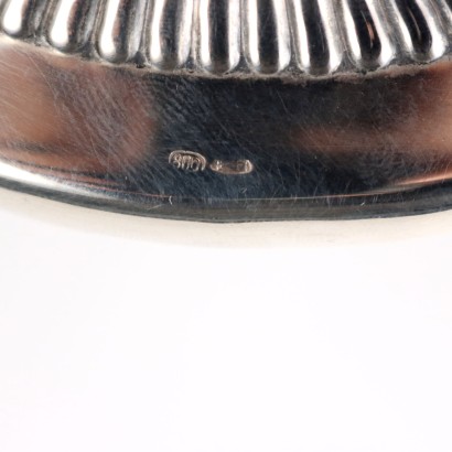 Kandelaber aus Silber Bausi Manifaktur Italien XX Jhd