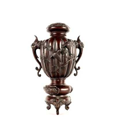 Antiquitäten, Bronze, Antiquitäten aus Bronze, antike Bronze, italienische antike Bronze, antike Bronze, neoklassizistische Bronze, Bronze aus dem 19. Jahrhundert, Bronzevase