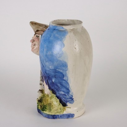 antiquités, vase, antiquités de vase, vase antique, vase italien antique, vase antique, vase néoclassique, vase du XIXe siècle, vase en céramique émaillée