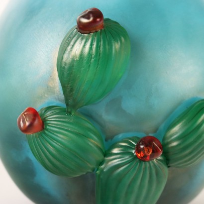 moderne Kunst, Design moderne Kunst, Vase, moderne Kunstvase, moderne Kunstvase, italienische Vase, Vintage-Vase, 60er-Jahre-Vase, 60er-Design-Vase, Glasvase