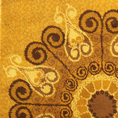 modernariato, modernariato di design, tappeto, tappeto modernariato, tappeto di modernariato, tappeto vintage, tappeto anni '60, tappeto design anni 60