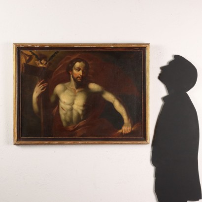 arte, arte italiano, pintura italiana antigua, Pintura con Cristo Resucitado