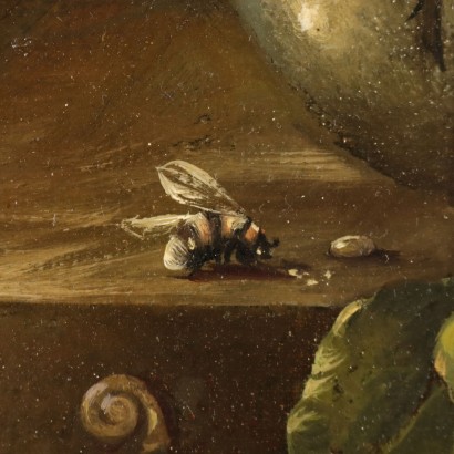 Kunst, italienische Kunst, italienische Malerei des 19. Jahrhunderts, Gemälde signiert Josef Osbeck, Stillleben mit Blumen, Josef Osbeck, Josef Osbeck