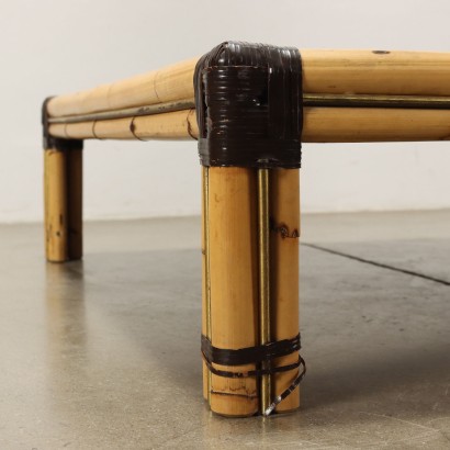 Couchtisch Studio Smania Bambus Italien der 1980er Jahre
