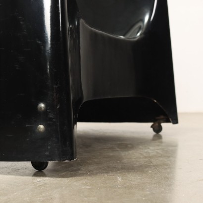 modernariato, modernariato di design, porta TV, porta TV modernariato, porta TV di modernariato, porta TV italiano, porta TV vintage, porta TV anni '60, porta TV design anni 60,Mobile Porta TV Anni 60-70