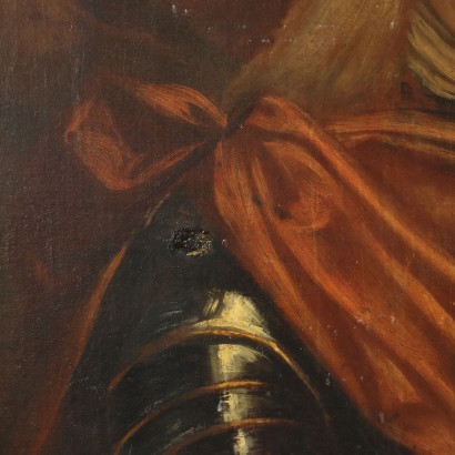 Antikes Gemälde Porträt eines Habsburges Monarchs Öl auf Leinwand