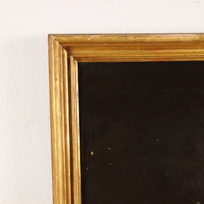 Kunst, italienische Kunst, alte italienische Malerei,Malerei mit männlichem Porträt des XVII%2,Malerei mit männlichem Porträt des XVII%2