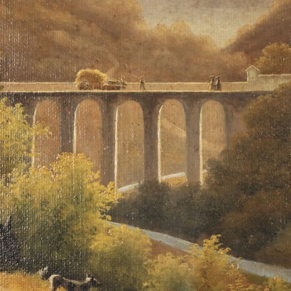 arte, arte italiana, pittura ottocento italiana,Dipinto di Giacomo Micheroux,Paesaggio con figure e forno del pane,Giacomo Micheroux,Giacomo Micheroux,Giacomo Micheroux,Giacomo Micheroux,Giacomo Micheroux,Giacomo Micheroux,Giacomo Micheroux,Giacomo Micheroux,Giacomo Micheroux,Giacomo Micheroux