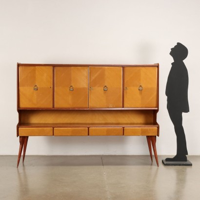 Sideboard Maple Veneer Italy 1950s