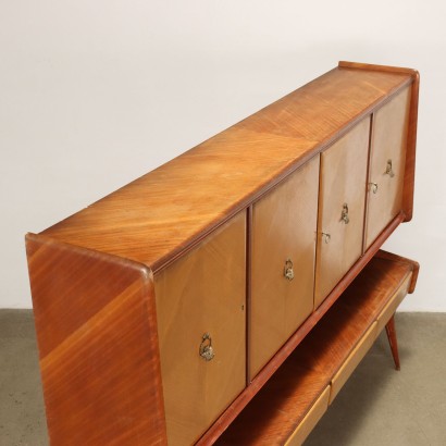 Sideboard Maple Veneer Italy 1950s