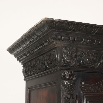 Armoire Néo-Renaissance Noyer Italie XIXe-XXe Siècle